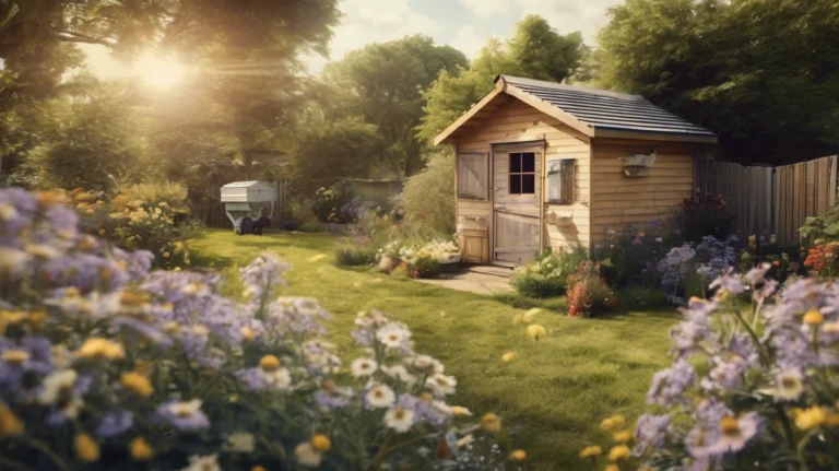 garden shed beehive removal